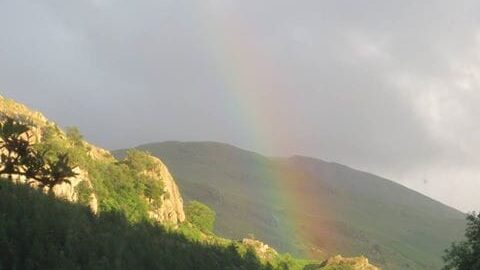 A rainbow